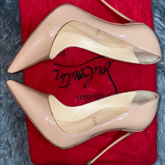 Christian Louboutin So Kate 120mm Pump Nude Patent - Picture 4 of 6